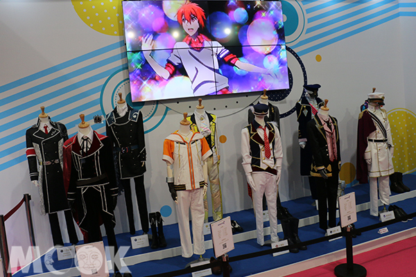 活動現場還有展示動漫人物的服飾。  (圖／MOOK景點家廖維仁)