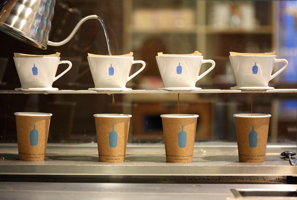 藍瓶咖啡濾杯是許多人收藏的商品之一。