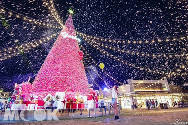 夢幻少女系耶誕樹是去年年尾最受歡迎的拍照主題。 (圖／sheng860419)