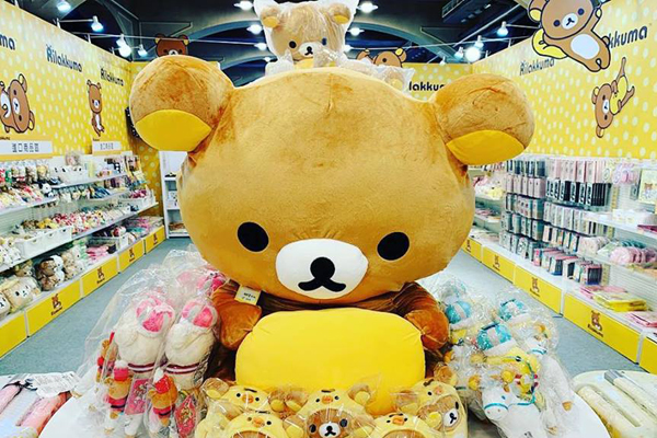 療癒可愛拉拉熊快閃到華山文創園區。(圖／Rilakkuma POP UP SHOP 拉拉熊快閃店，以下同)