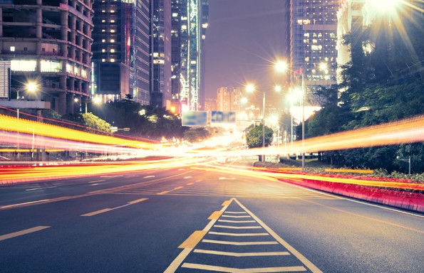 喝酒請勿開車。此為夜間道路示意圖。(圖／台北市政府）