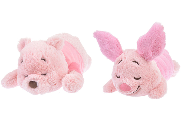 睡著了的維尼與小豬玩偶(日幣2160元)也超級可愛。