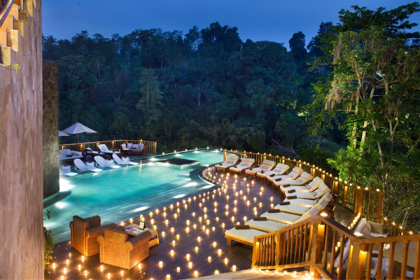 空中花園別墅，浪漫氛圍滿分。 (圖／Hanging Gardens of Bali)