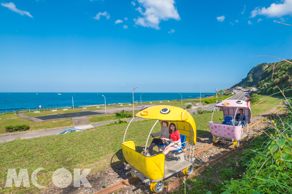 深澳鐵道自行車。( 圖／新北市政府，以下同）