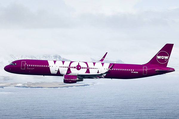 冰島廉航Wow Air。(圖／WOW Air)