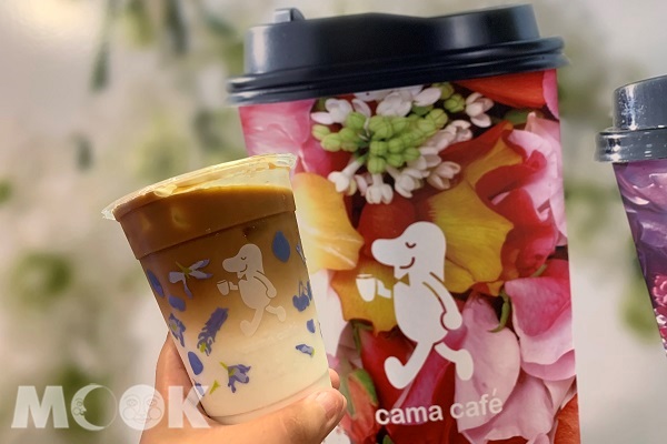 cama caféXplantica系列花杯，夢幻設計感十足，將成為最新打卡焦點。(攝影／MOOK景點家陳玟霖)