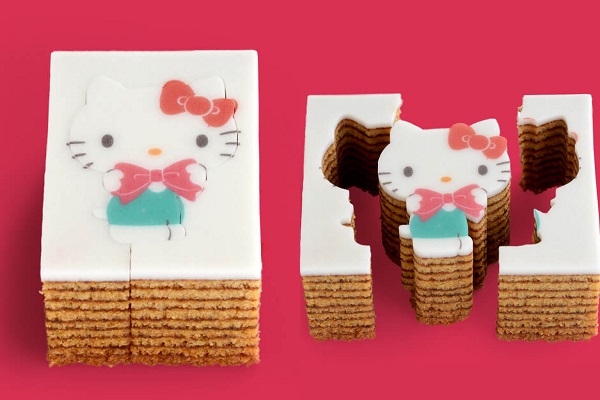 三麗鷗與日本造型年輪蛋糕專門店Katanukiya（カタヌキヤ）合作推出五款可愛立體年輪蛋糕。（圖／katanukiya）