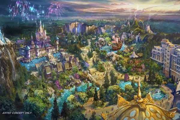 迪士尼海洋新主題園區「Fantasy Springs」。