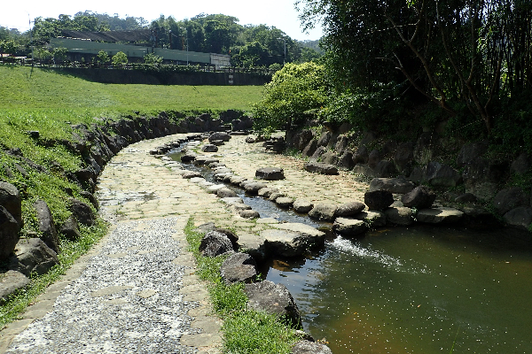 大溝溪畔親水步道。 (圖／台北市政府)