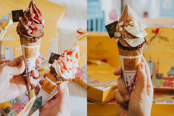 知名巧克力品牌GODIVA推出夏季首波優惠冰淇淋買一送一。（圖／GODIVA，以下同）