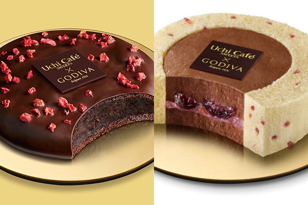 GODIVA又再度與日本超商LAWON合作推出限量聯名甜點。(圖/LAWON)