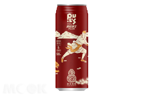 非酒精飲料「黑松沙士Plus啤酒花風味」500ml，35元。(圖／黑松)
