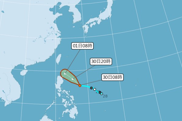 第4號颱風木恩恐生成   高溫劇烈降雨要注意