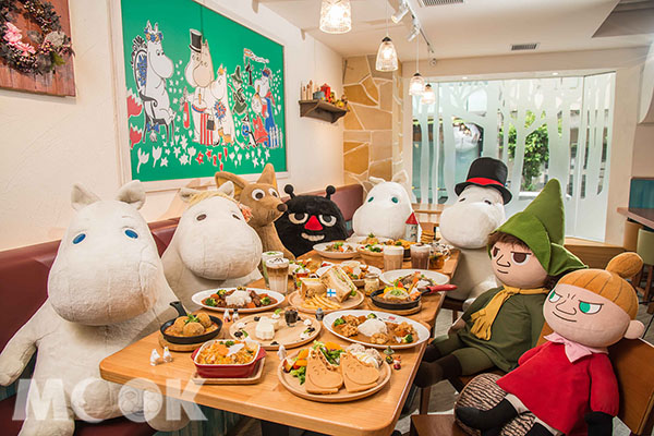 Moomin Café嚕嚕米主題餐廳來台邁入二週年，推出18道新餐點。