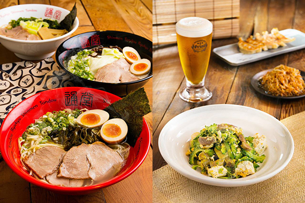 性別拉麵；沖繩特色料理一定會出現苦瓜，配上清涼啤酒，十分有居酒屋的味道。