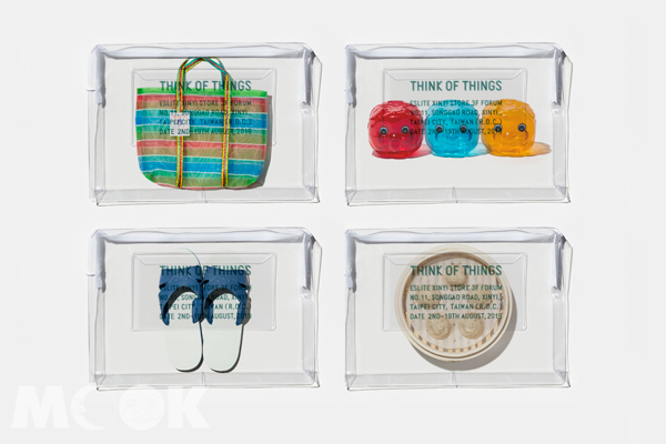 「FOUND TAIWAN IN THE BAG」KOKUYO經典事務聯絡袋搭配12種台灣意象賽璐璐圖卡，推薦價890元。