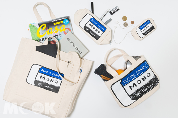 Tombow MONO 50周年橡皮擦造型提袋