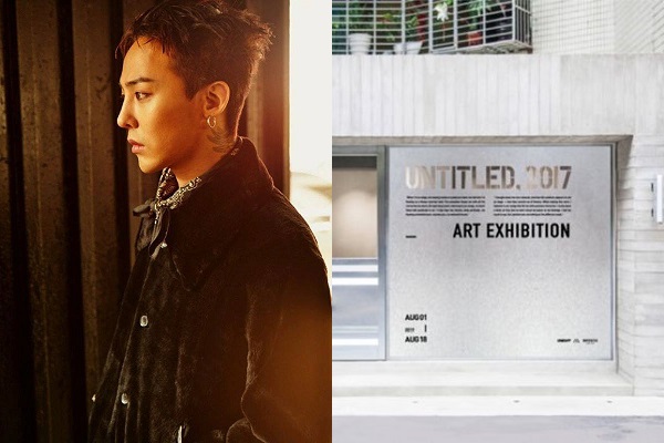 韓國明星GD久違於微博發文宣布UNTITLED無題藝術展首站將於台北開展。（圖／G-DRAGON、UNWRAPP）