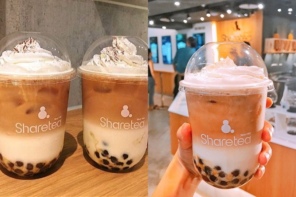 歇脚亭Sharetea於各門市祭出招牌珍珠奶茶買一送一優惠。（圖／歇腳亭，以下同）