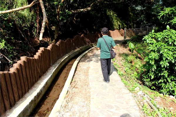 貴子坑親山步道、水圳。(圖／台北市大地處，以下同)