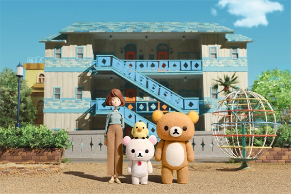 Netflix超療癒停格動畫《拉拉熊與小薰》將於東京辦展。（圖／SAN-X CO.，以下同）