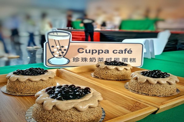 Cuppa cafe-珍珠奶茶戚風蛋糕。(圖 ∕ Cuppa cafe)