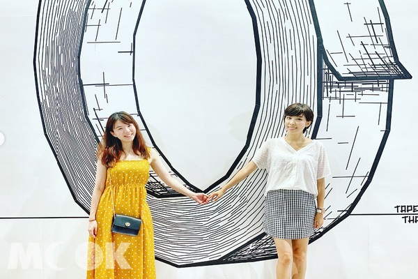 台灣首次以膠帶為主題的展覽，絕對非拍不可。(圖 ∕ see2girls)