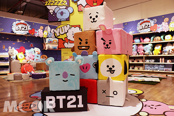 HOLA特力和樂和宇宙明星BT21聯名推出台灣限定居家用品。（圖／景點家廖維仁，以下同）