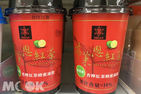 布萊恩紅茶推出的香檸紅茶蜂蜜凍飲。(圖／景點家RIKA)