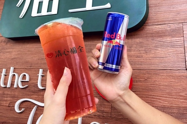 清心福全推出全新「Red Bull紅牛能量紅茶」（圖／清新福全）