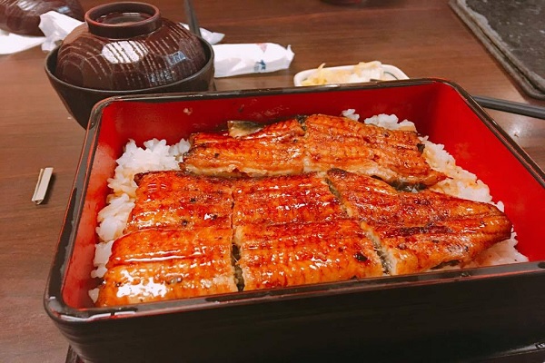 京都屋鰻魚飯可品嘗到整條鰻魚的風味，備受饕客喜愛和稱讚。（圖／京都屋）