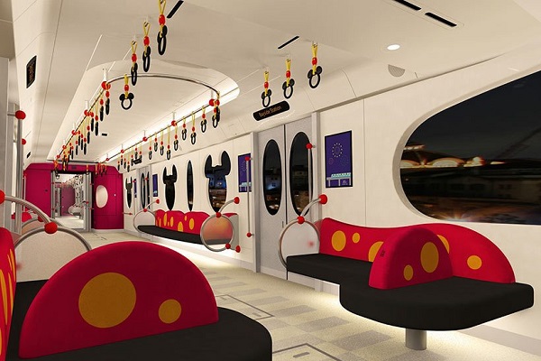 東京迪士尼園內將啟用全新的單軌列車。（圖／東京迪士尼，以下同）