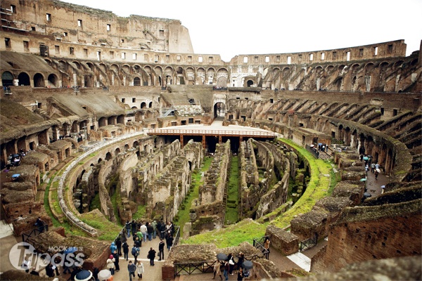 羅馬競技場。（圖／MOOK）