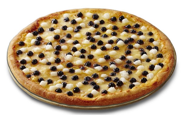 達美樂黑糖珍珠披薩。(圖／達美樂)