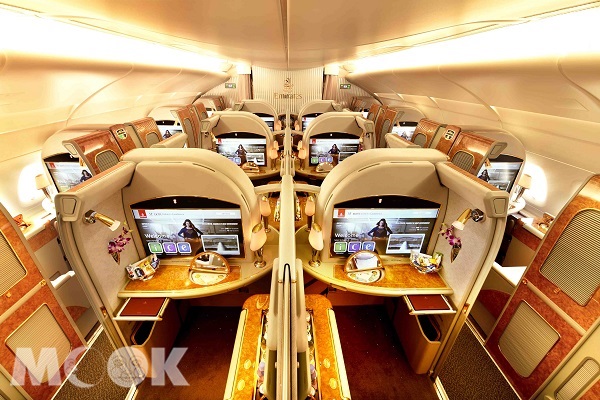 阿聯酋航空頭等艙旅客可以享受機上水療淋浴間