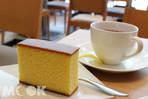 文明堂的蜂蜜蛋糕。