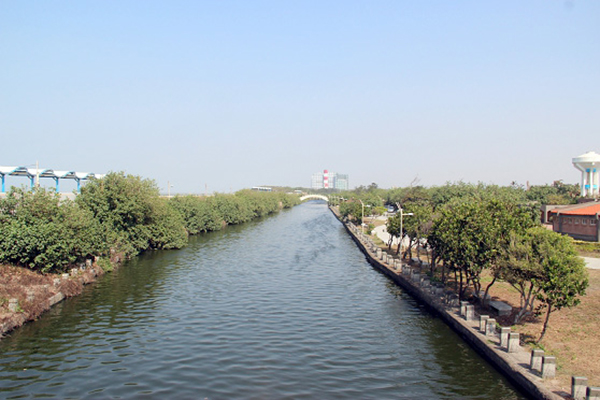 港南運河景觀優美，宛如縮小版泰晤士河。 (圖／新竹市政府)