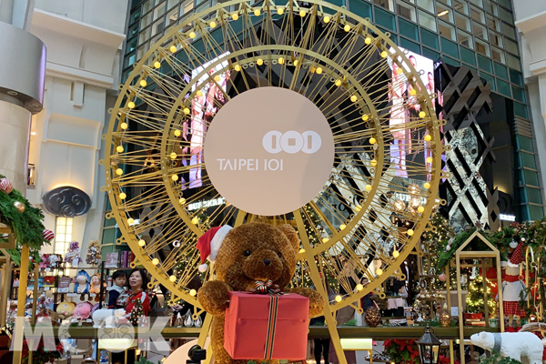 HOLA聖誕快閃店 進駐台北101。(圖／景點家張盈盈，以下同)