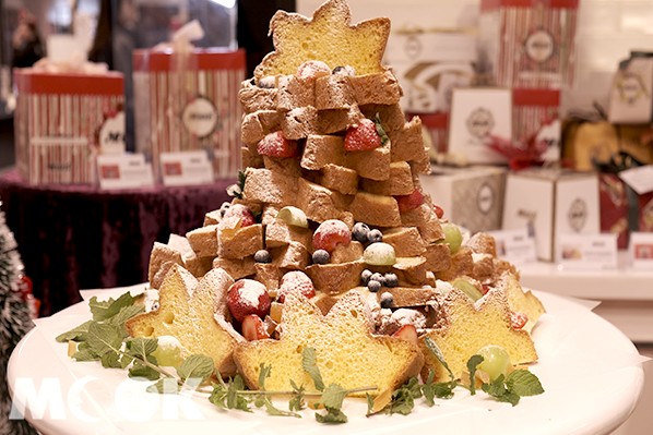 義大利經典百年品牌慕麗聖誕麵包來台。(圖／廖維仁攝影，以下同)