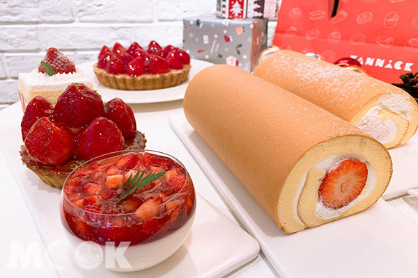 台北捷運YTM蛋糕提領站也買的到「草莓雙漩」、「黑魔粒雙漩」口味。（圖／景點家張盈盈)