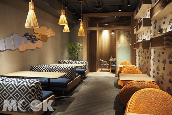 WIRED CHAYA 店內空間一隅。 (圖／景點家張盈盈)