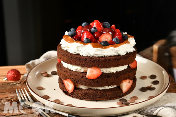 「法國的秘密甜點」紅寶石焦糖巧克力蛋糕，六吋推薦價850元