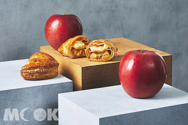「BAKE WORKS」於1月10日開賣第二波新商品，包含全新尺寸的「RAPL澎派令果 Mini卡仕達醬蘋果派」。