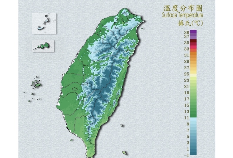 寒流來襲下探8度！氣象局發布低溫特報
