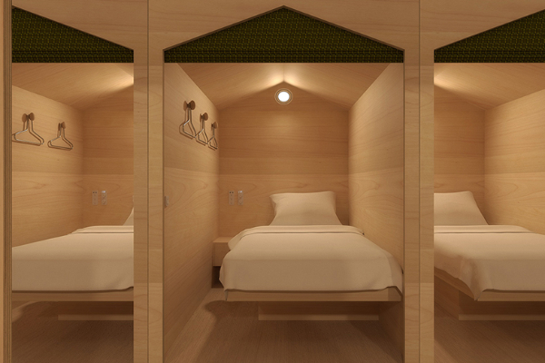 以木作質感為主調的療癒系旅宿。 (圖／Maja Hotel Kyoto)