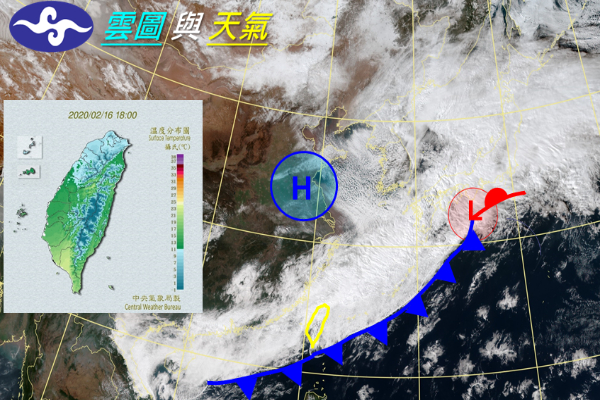 冷氣團來襲極凍！關鍵時間最冷低溫僅5度