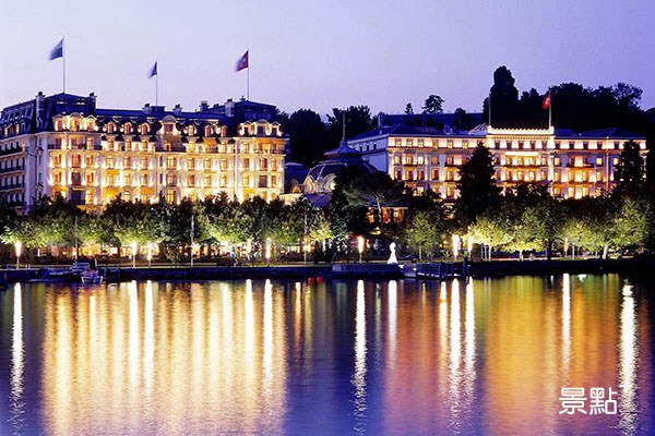 Beau-Rivage Palace靜享浪漫日內瓦湖光。