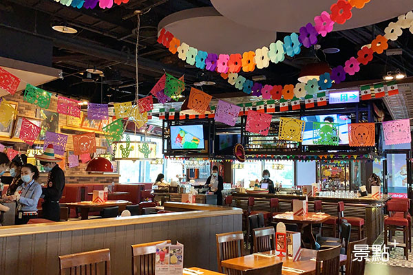 店內佈置濃濃墨西哥風情。 (圖/景點家張盈盈)