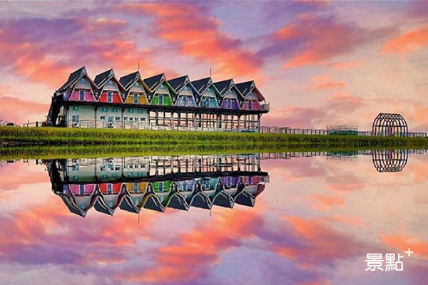 礁溪，天空島上的小木屋。