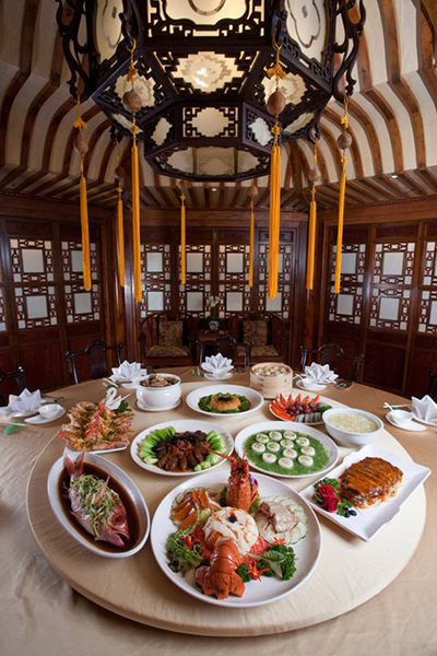 馥園餐廳經常性舉辦國宴與接待國賓、外交使節 (圖／馥園餐廳)